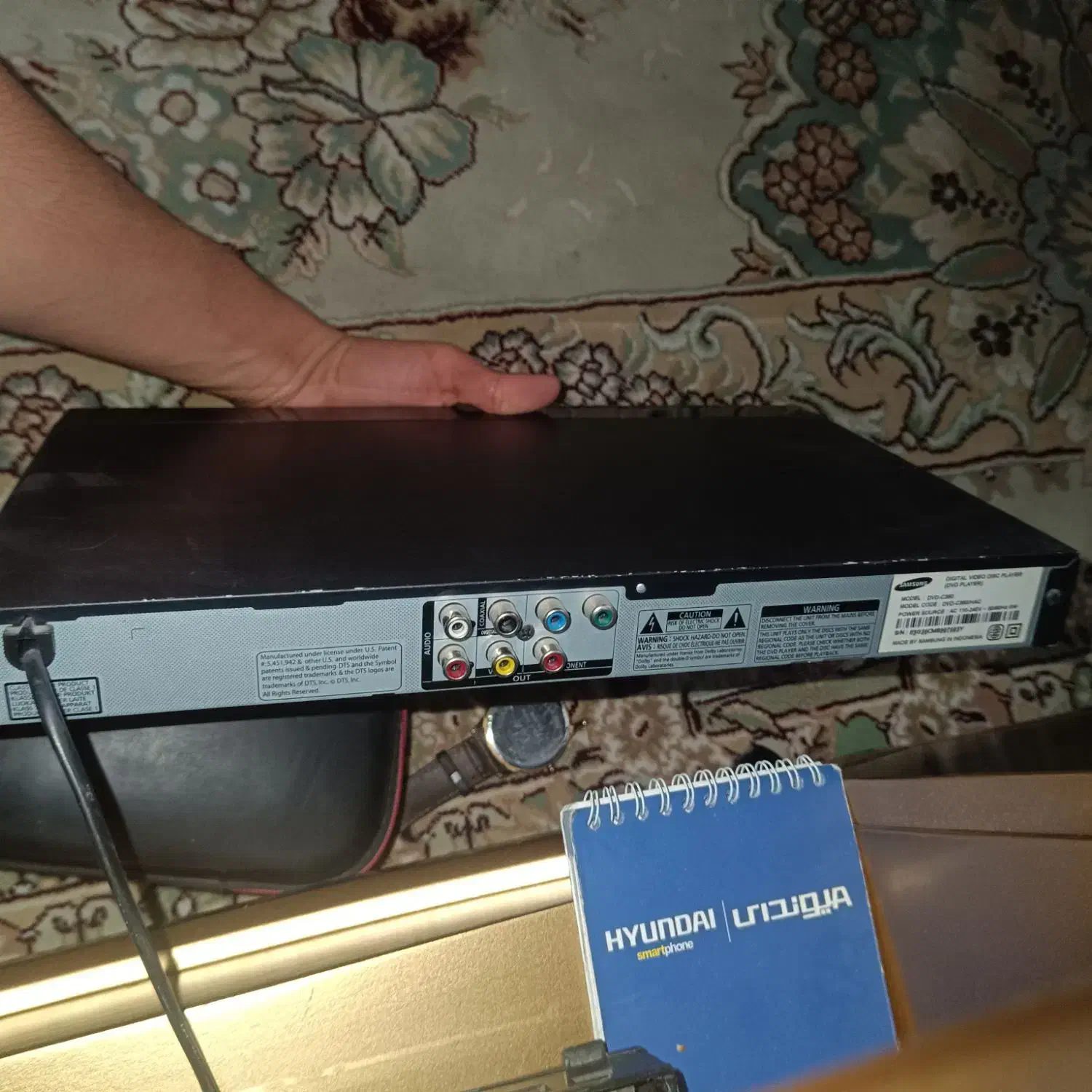 دستگاه dvd سامسونگ اصلی|پخش‌کننده DVD و ویدیو|مشهد, جاهد شهر|دیوار