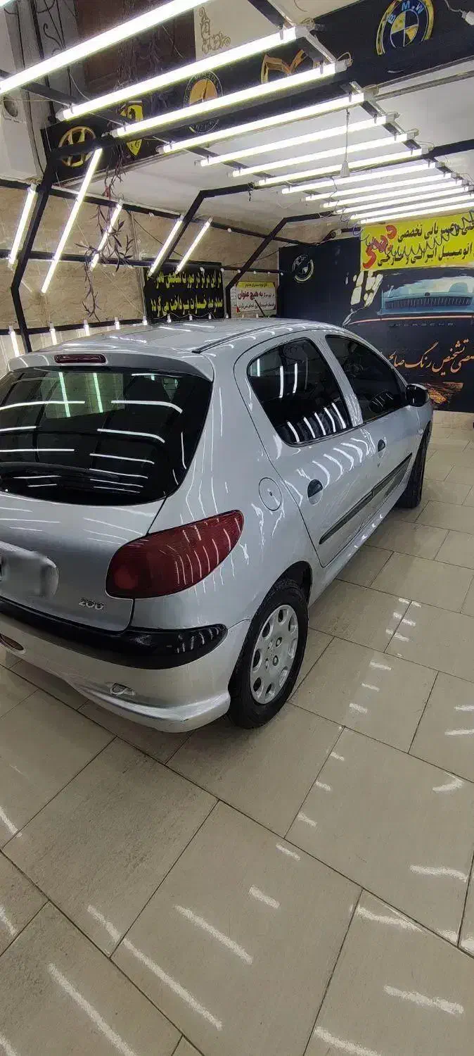 206 مدل 89|خودرو سواری و وانت|گلبهار, شهر جدید گلبهار|دیوار