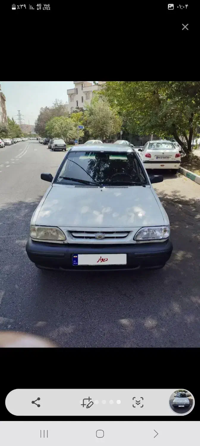 پراید ۸۳ انژکتور شاسی عقب جلو پلم پلم به شرط|خودرو سواری و وانت|لنجان, |دیوار