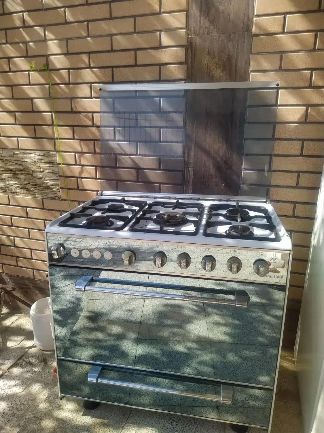 اجاق گاز آسان کالا فر دارپنج شعله|اجاق گاز و لوازم برقی پختوپز|اصفهان, قهجاورستان|دیوار