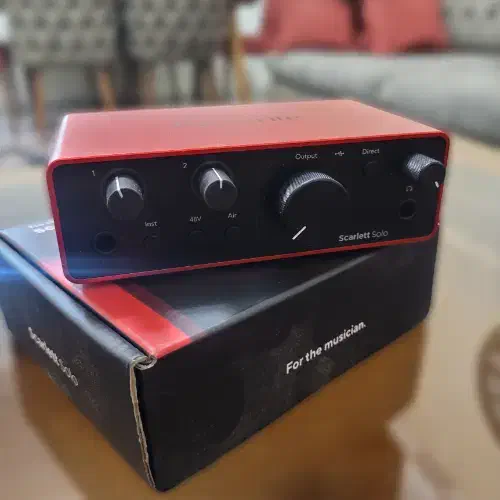 کارت صدای فکوسرایت سولو نسل ۴ در حد نو|آلات موسیقی|تهران, پرستار|دیوار