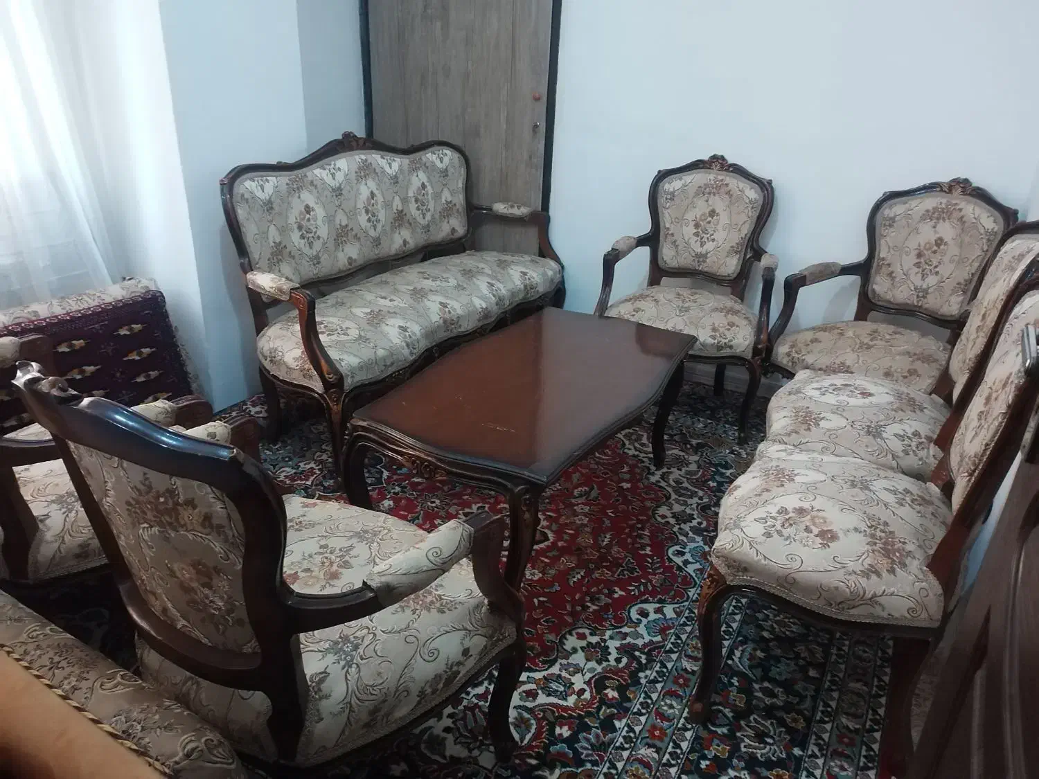 مبل سلطنتی|مبلمان خانگی و میز عسلی|محمدیه-قزوین, |دیوار