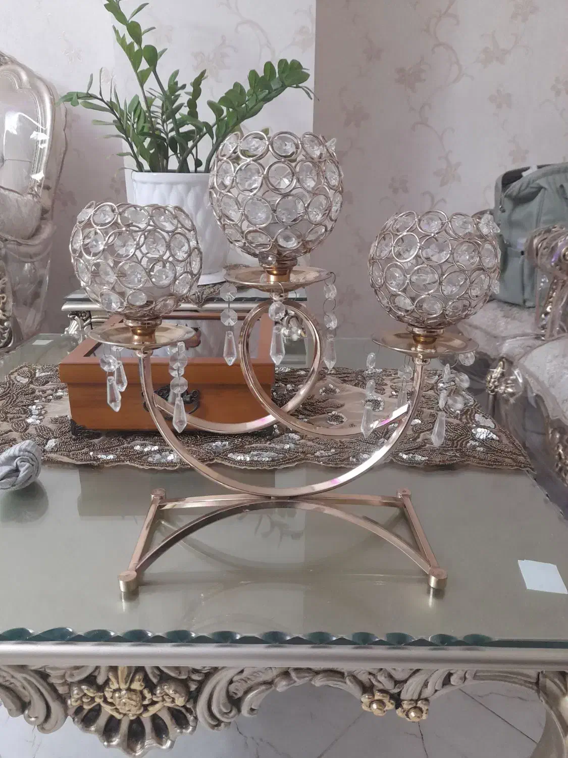 لوسترو شمعدان ست درحدنو|لوستر و چراغ آویز|اسلام‌شهر, مطهری|دیوار