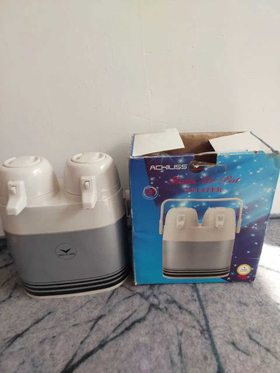 فلاسک دو قلو|قوری، کتری، قهوه‌ساز دستی|مشهد, بهارستان|دیوار