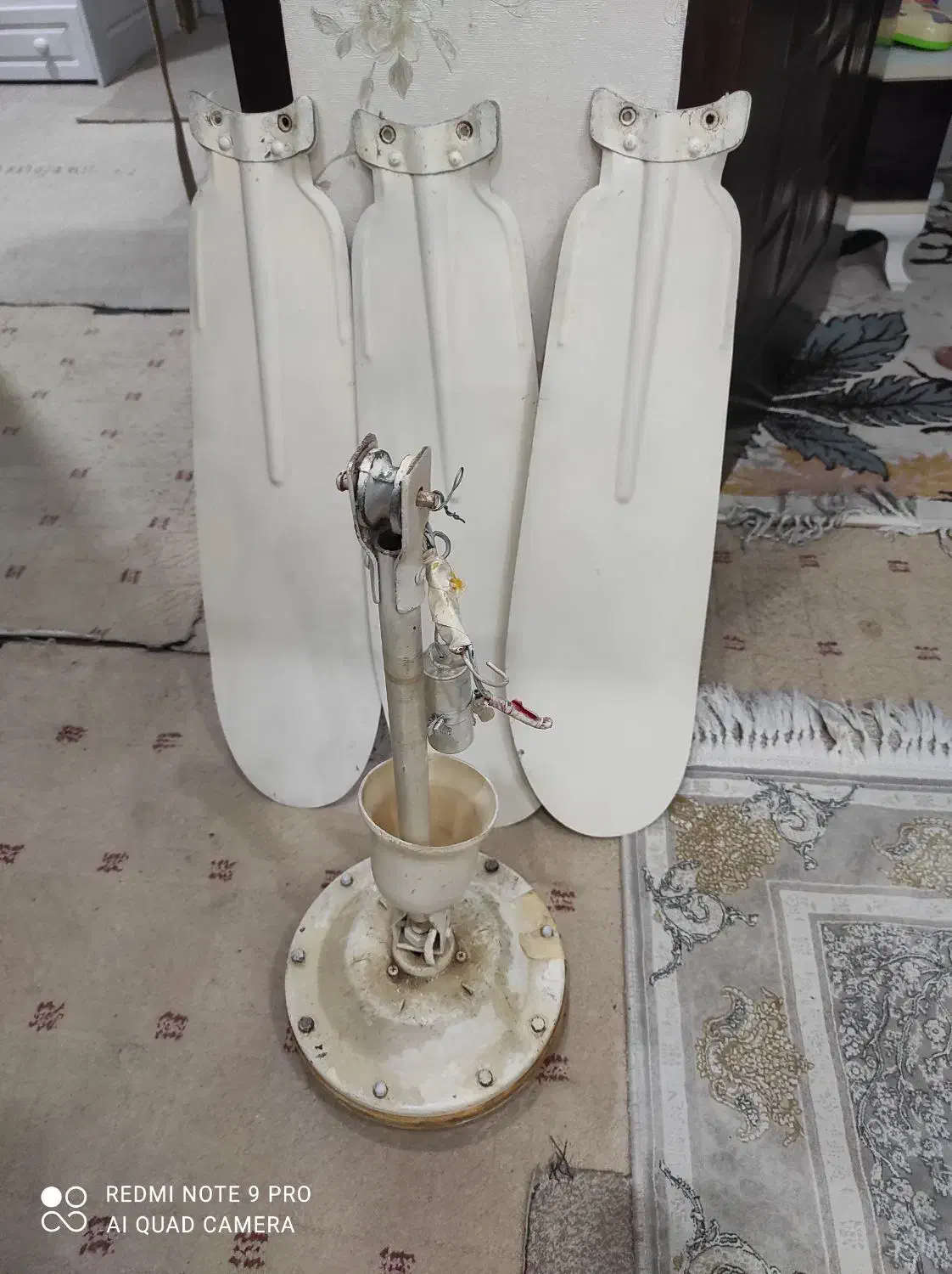 پنکه سقفی|پنکه و تصفیه‌کنندهٔ هوا|بندر ماهشهر, |دیوار