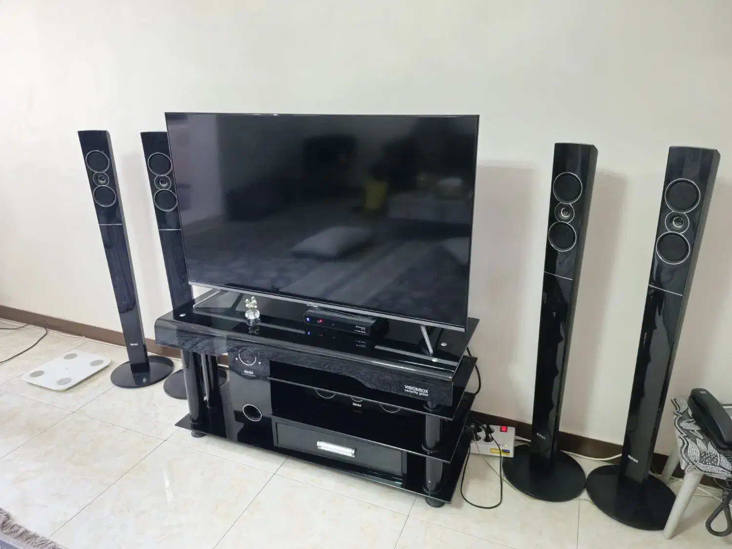 سینمای خانواوگی مارشال با DVD و ساب ووفر|سیستم صوتی خانگی|ری, حمزهآباد|دیوار