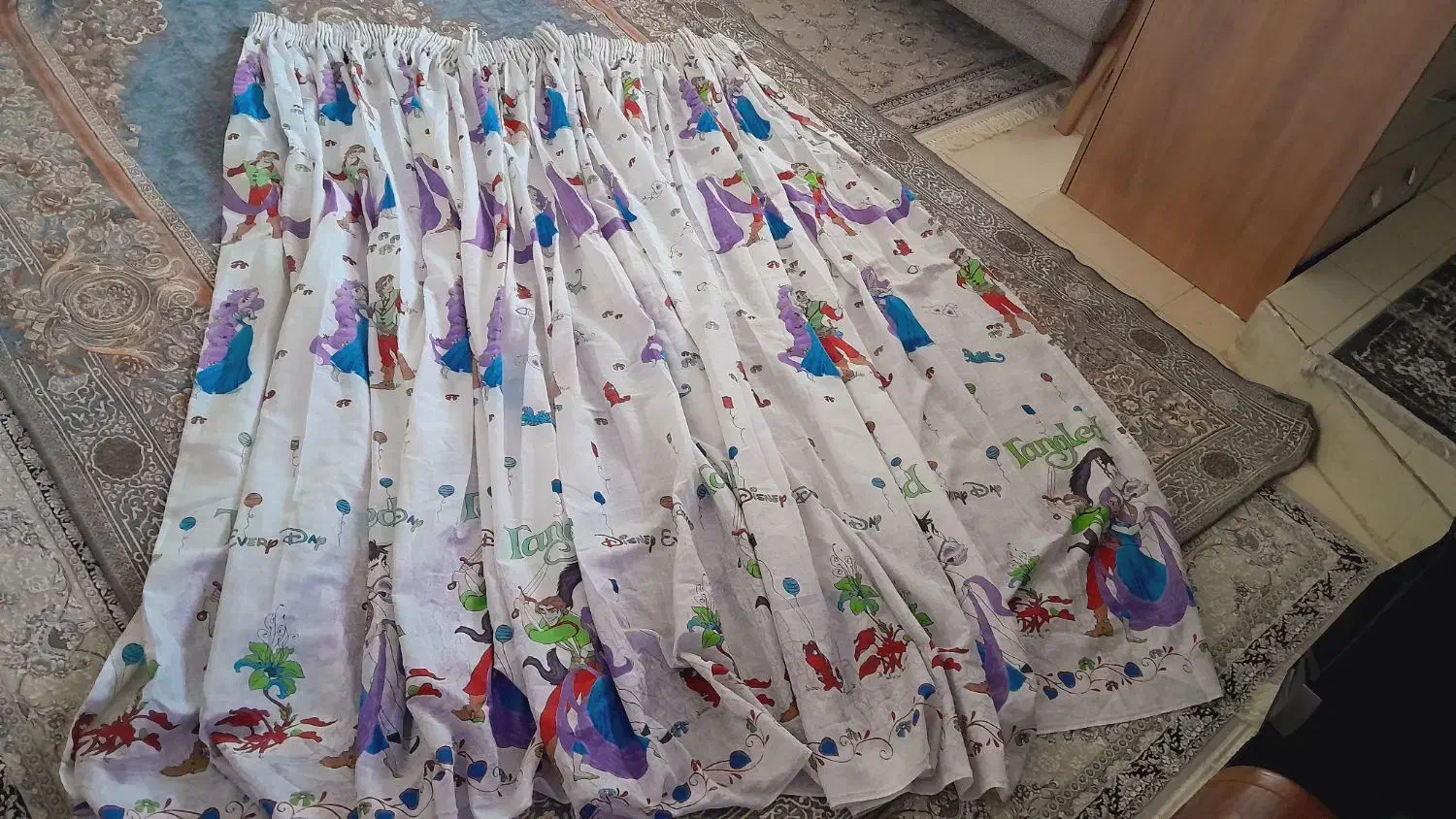 پرده عروسکی|پرده، رانر، رومیزی|محمدشهر, شهرک پیام (مهرالبرز)|دیوار