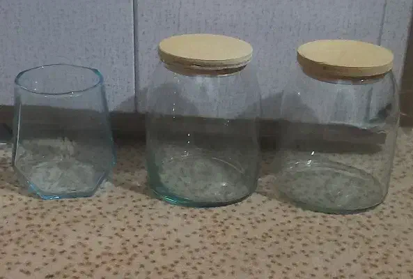 شیشه برای شمع سازی|صنایع دستی و سایر لوازم تزئینی|قم, باغ کرباسی|دیوار