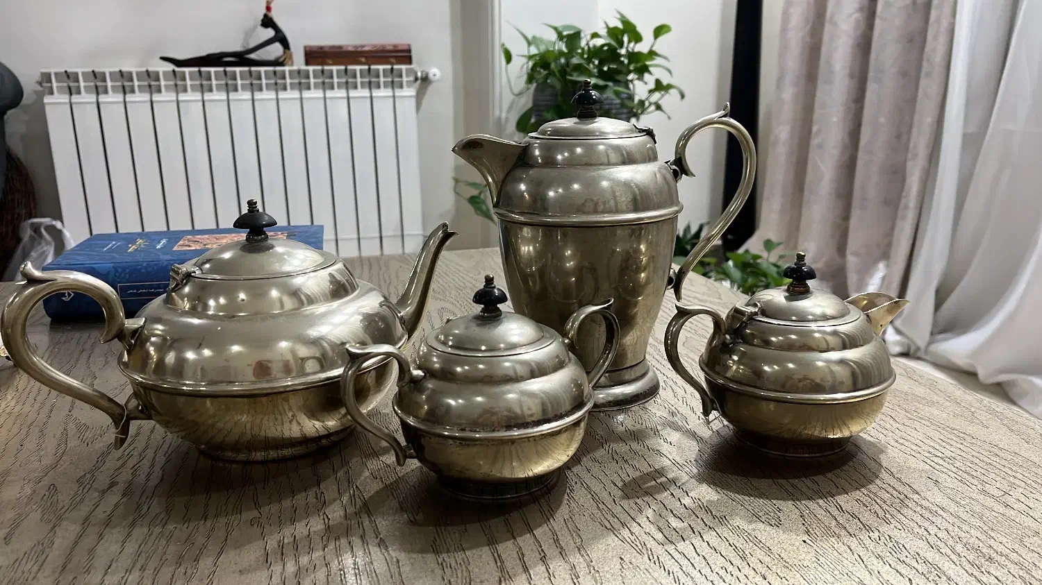 یک جفت شمعدان انتیک وتی ست سیلور پلیت وشکر پاش|کلکسیون اشیاء عتیقه|تهران, صادقیه|دیوار