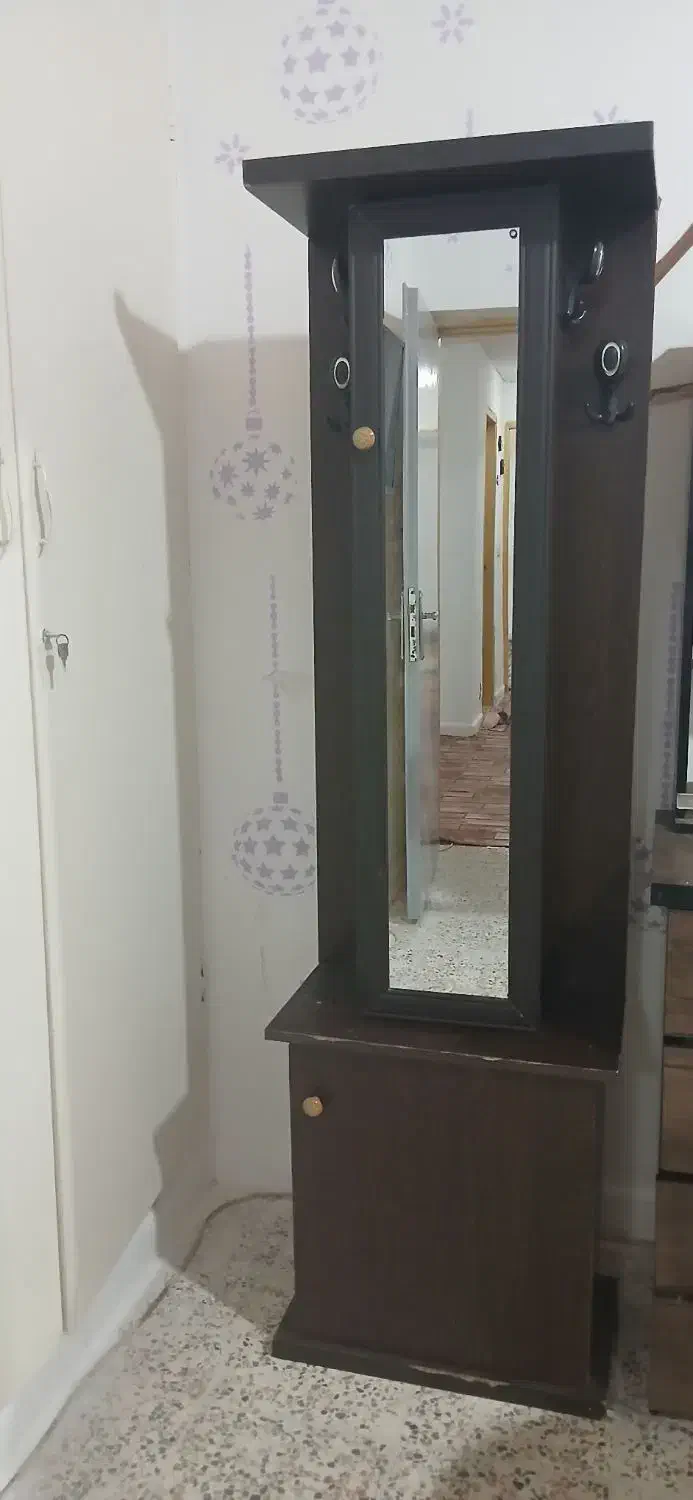 رخت اویز اینه دار|جاکفشی، کمد، دراور|کنارک, |دیوار