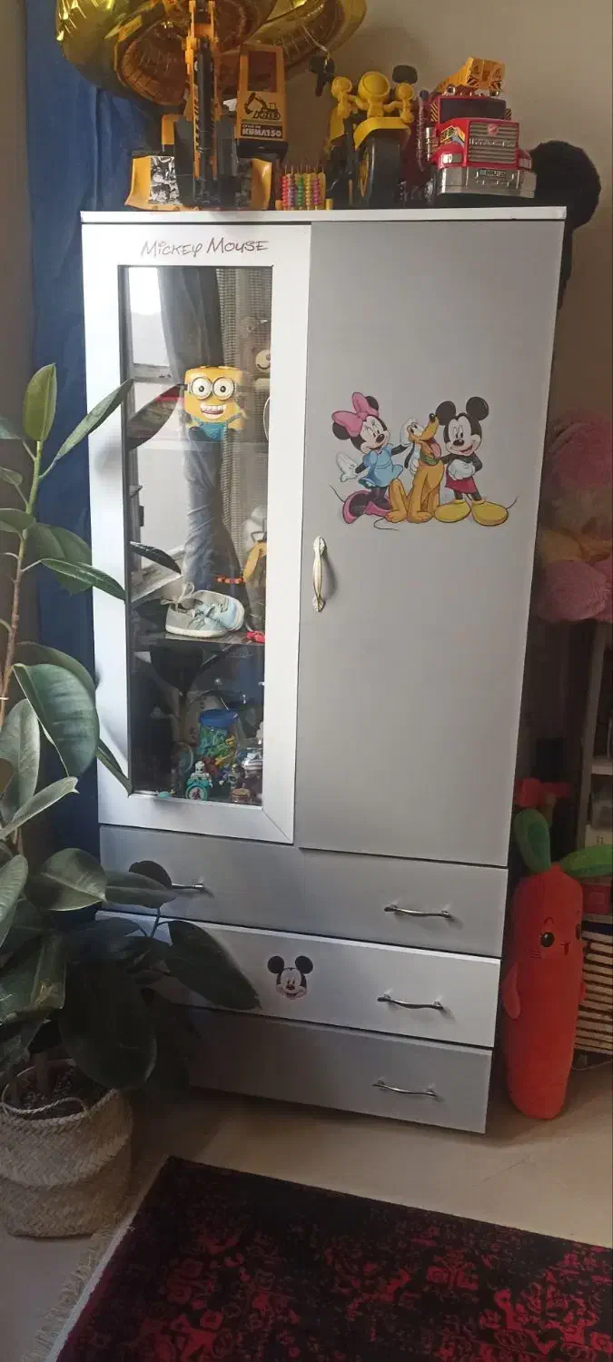 کمد بوفه اتاق کودک|اسباب و اثاث بچه|مشهد, سرافرازان|دیوار