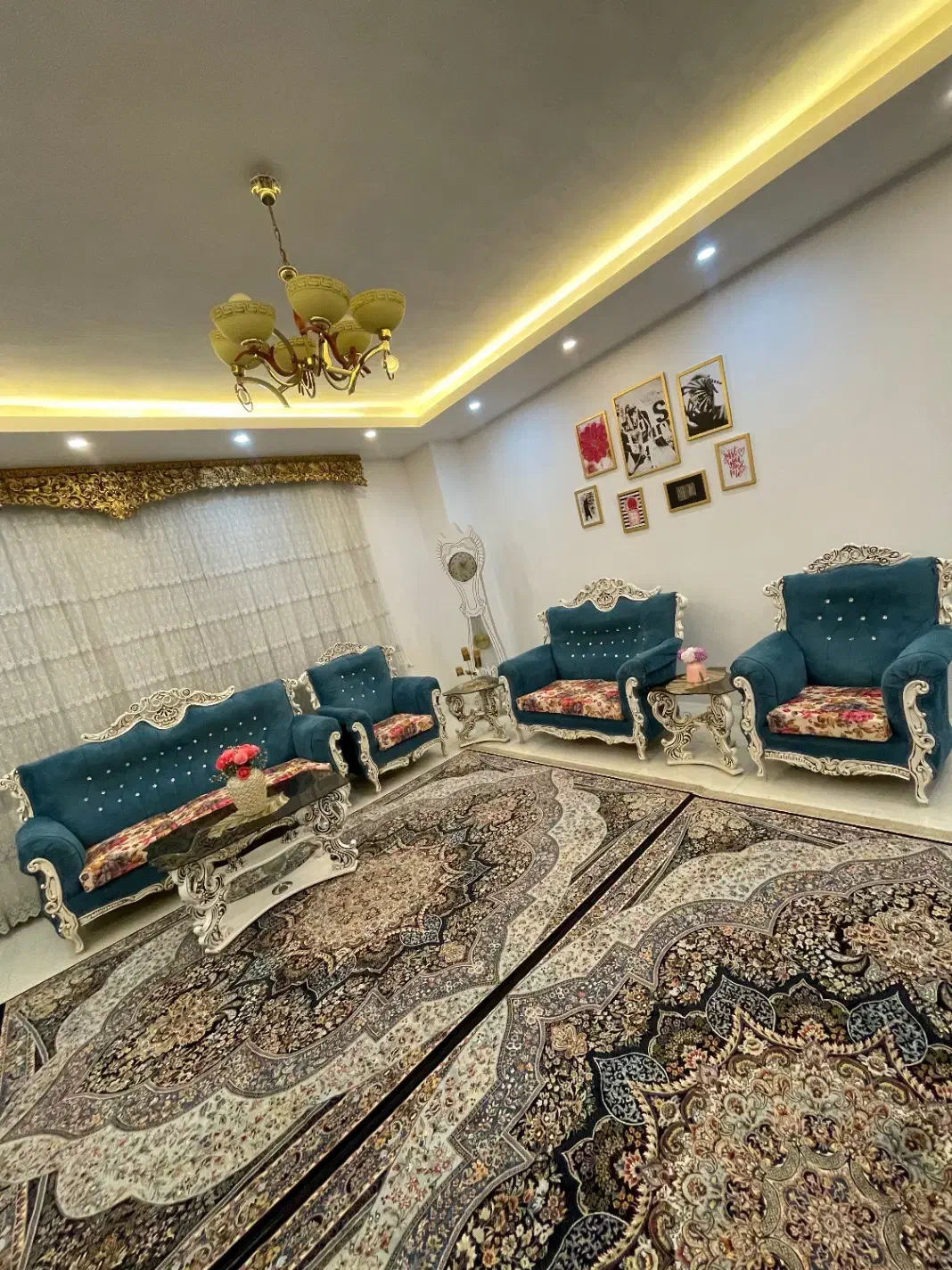 مبل ۷ نفره استیل|مبلمان خانگی و میز عسلی|تهران, شهید رجایی|دیوار