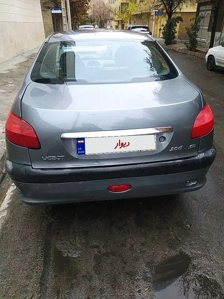 پژو ۲۰۶ sd|خودرو سواری و وانت|مشهد, فردوسی|دیوار