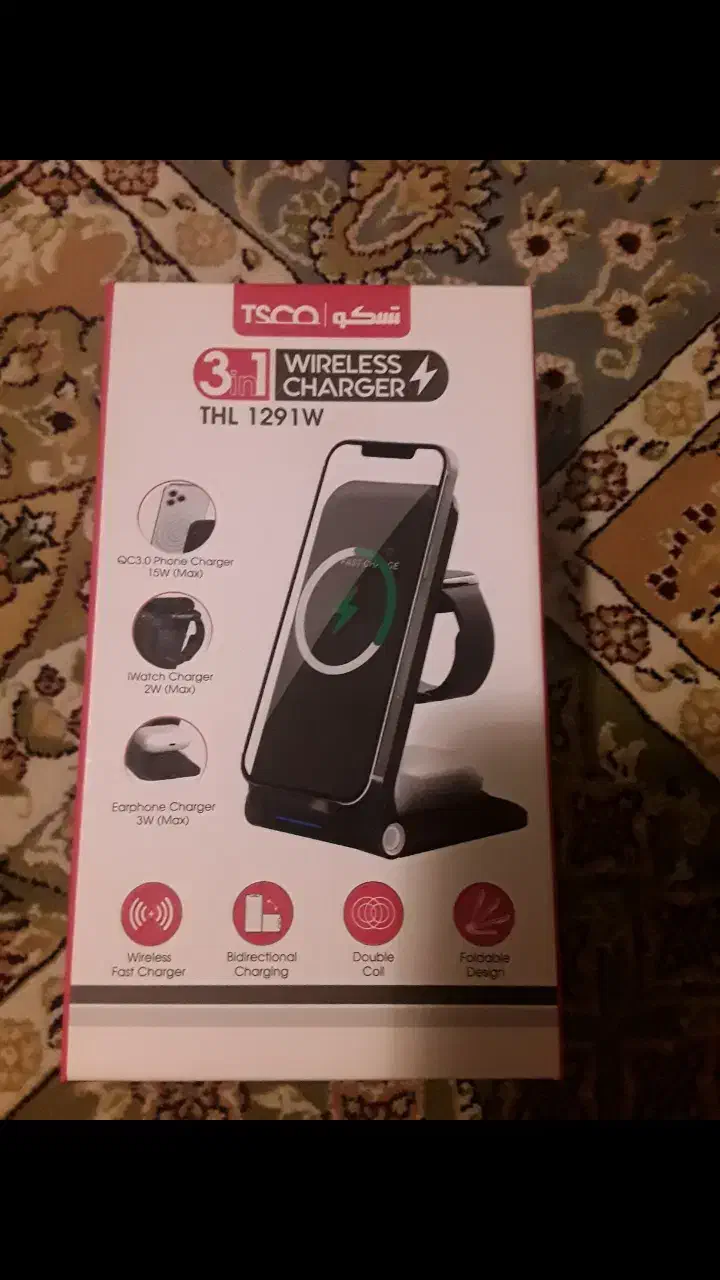 هولدر شارژ کننده گوشی و پایه بیسیم وایرلس تسکو|لوازم جانبی موبایل و تبلت|محمدیه-قزوین, |دیوار