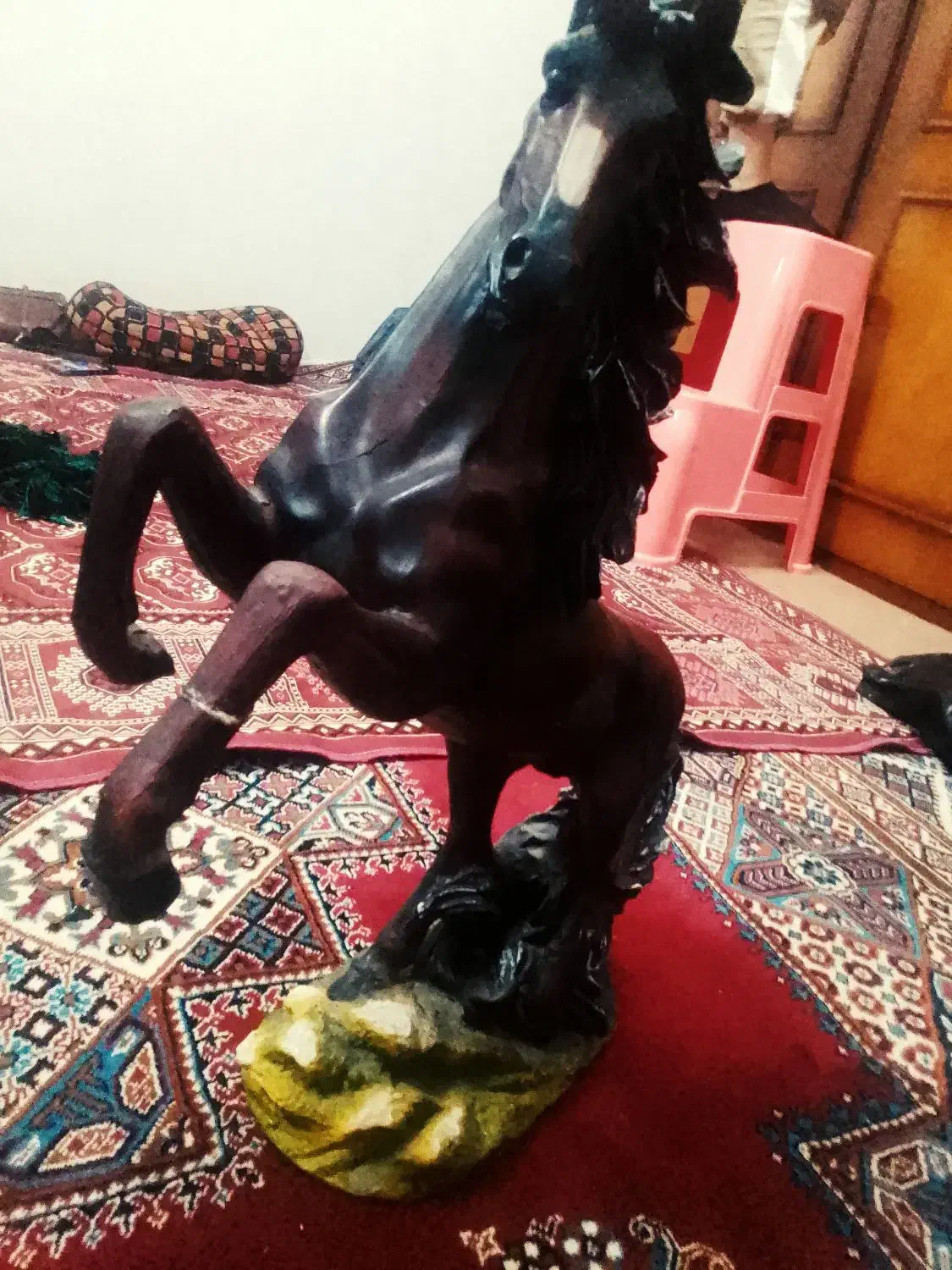 اسب مجسمه|مجسمه، تندیس، ماکت|اردبیل, |دیوار