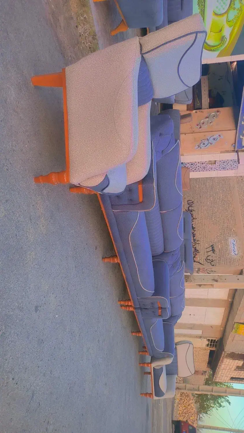 مبل نیمه چستر|مبلمان خانگی و میز عسلی|زابل, |دیوار