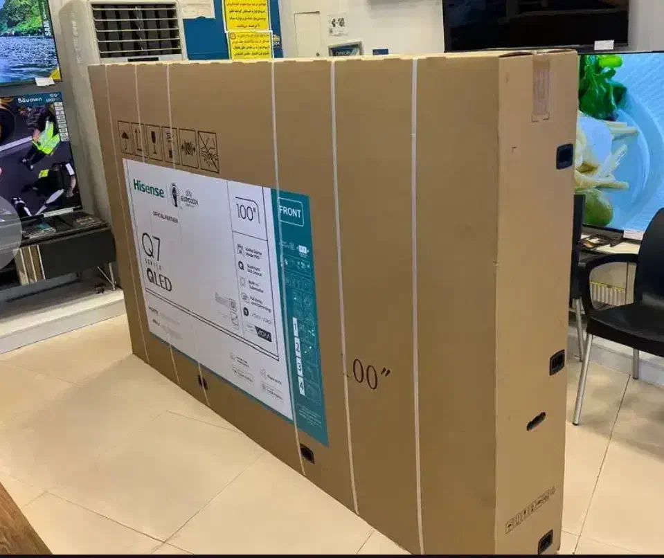 تلویزیون QLED هوشمند هایسنس 85 اینچ مدل 85Q6GN|تلویزیون و پروژکتور|برازجان, |دیوار