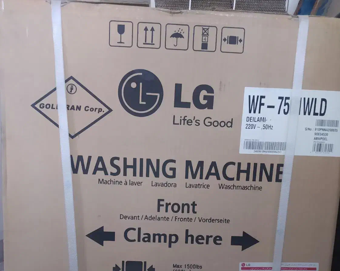 لباسشویی ال جی LG|ماشین لباسشویی و خشک‌کن لباس|قم, امامزاده ابراهیم|دیوار