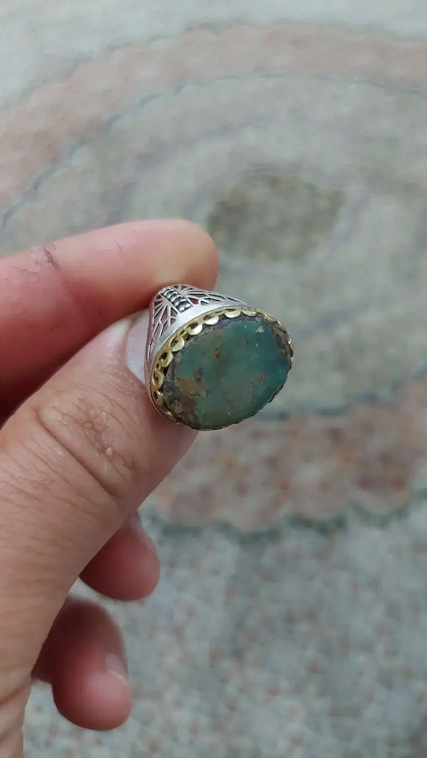 انگشتر خاص زیبا فیروزه|جواهرات|آستارا, |دیوار