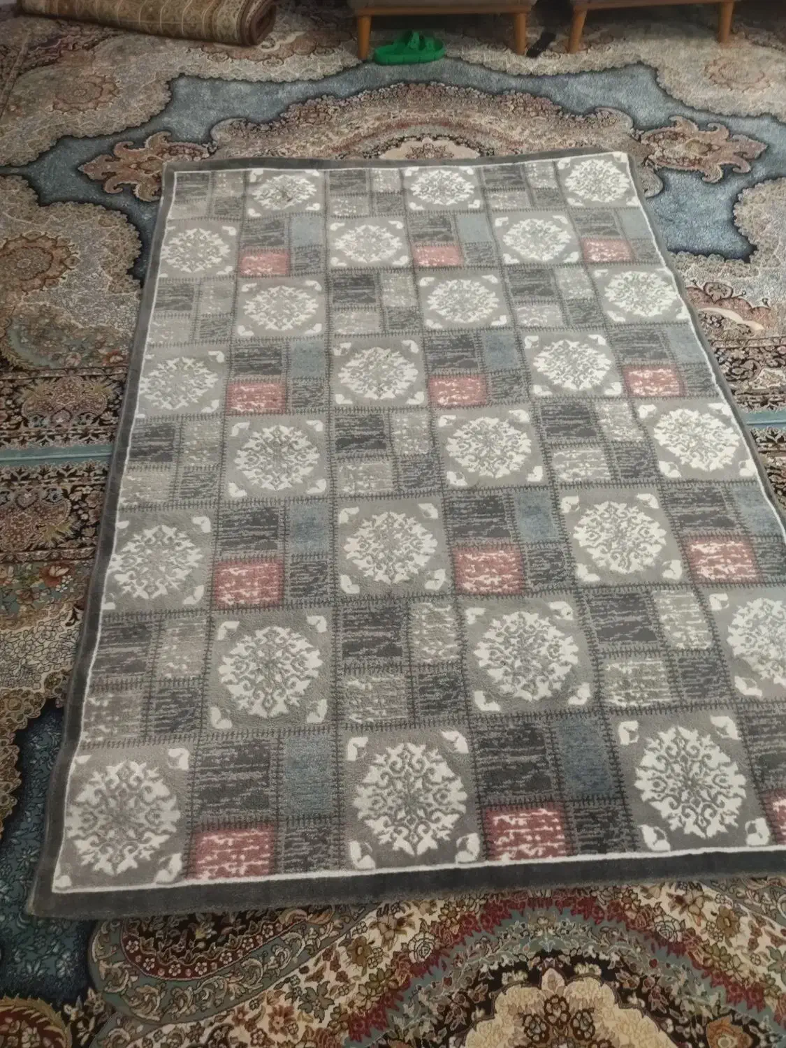 قالیچه وکناره|فرش|کهریزک, |دیوار