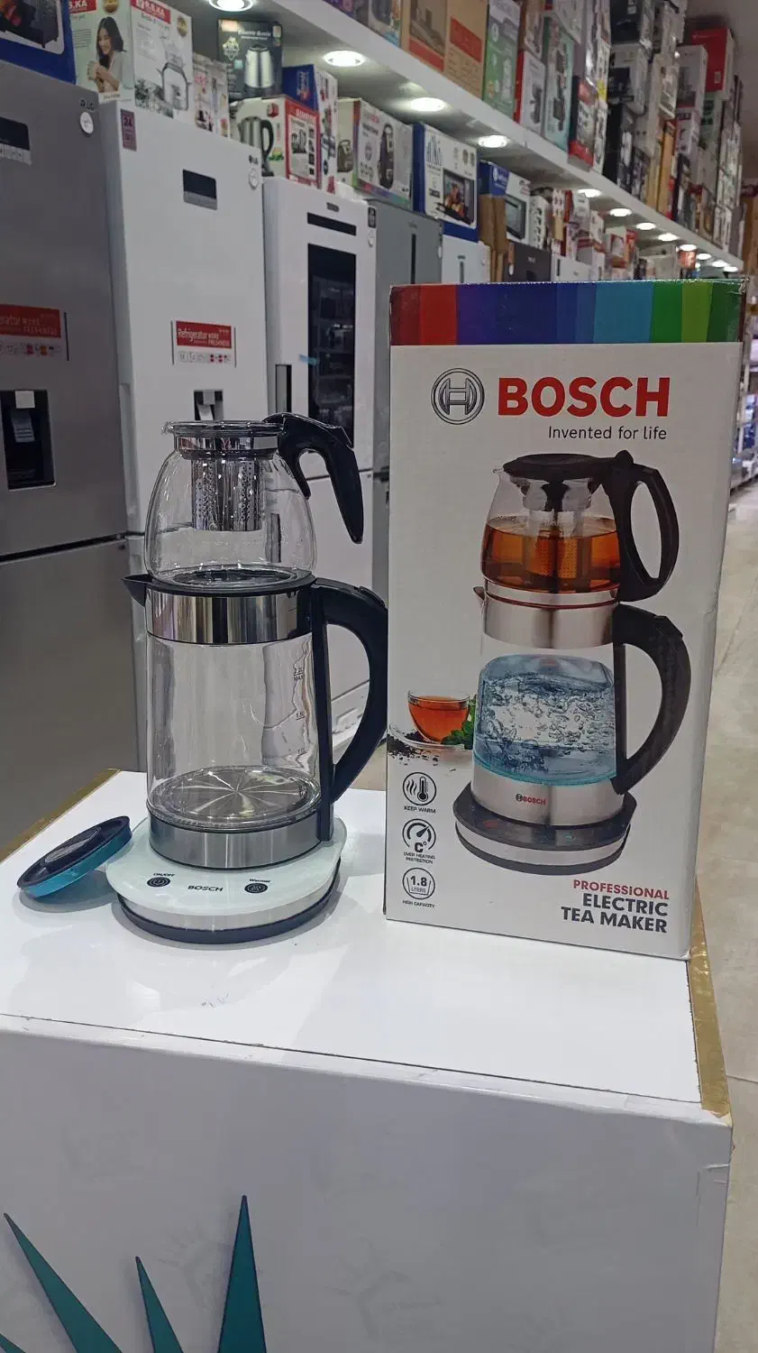 چایساز روهمیBOSCH گرمکن دار(وارمر)LEDارسال نورمشهد|سماور، چایساز، قهوهساز|مشهد, شهید آوینی|دیوار