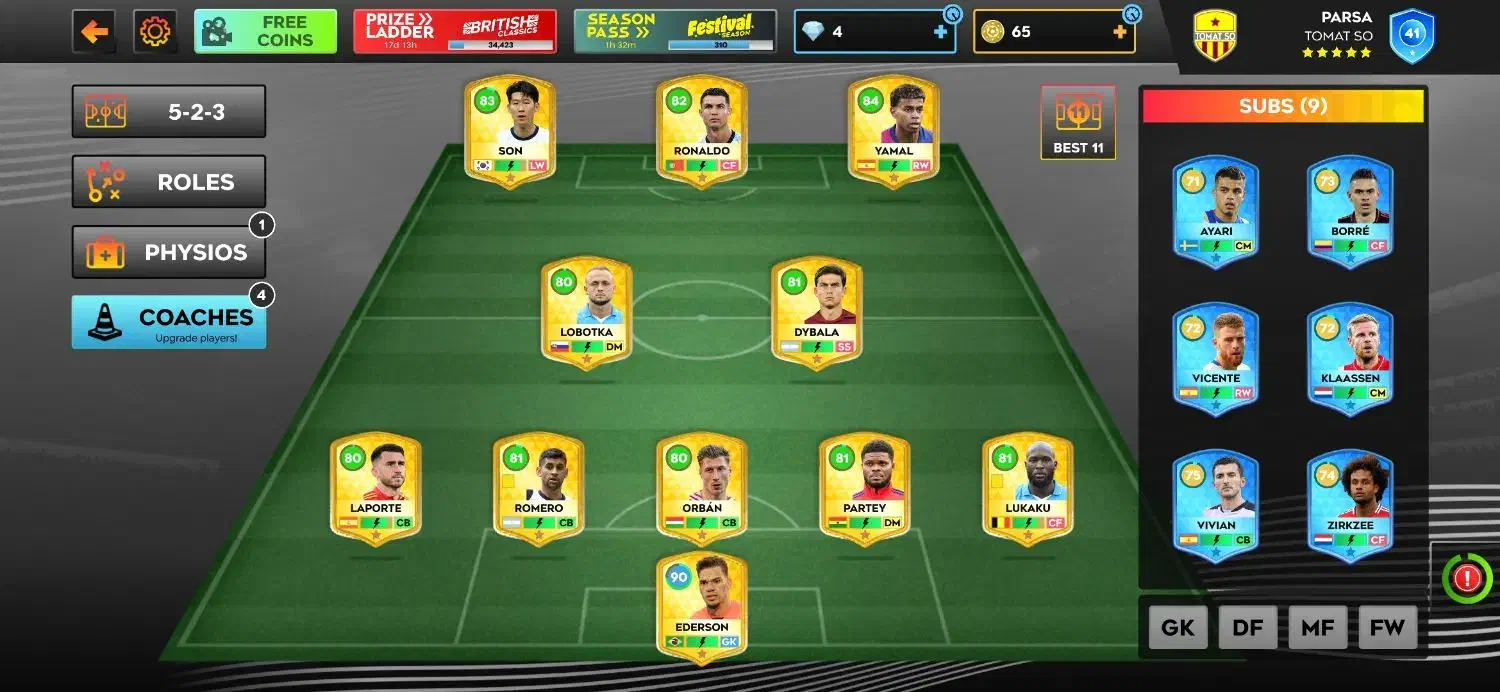 اکانت دریم لیگ ۲۰۲۵|کنسول، بازی ویدئویی و آنلاین|شیراز, گلشن|دیوار