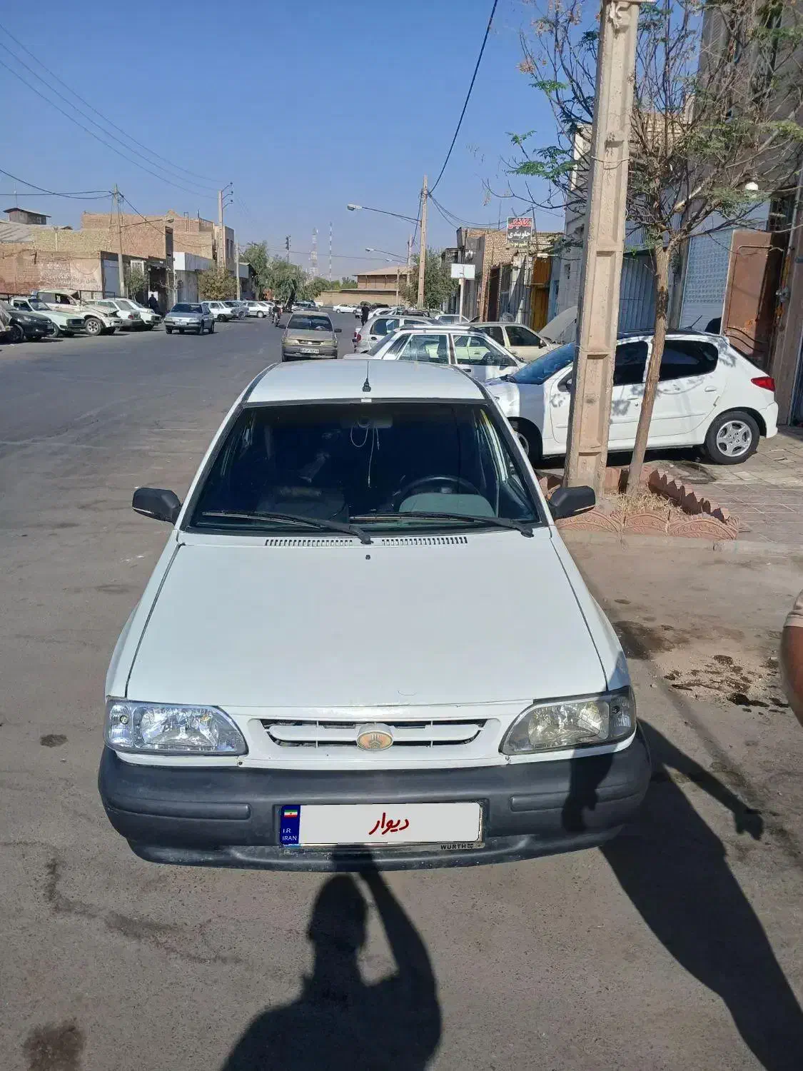 پراید سفید دوگانه مدل ۸۰|خودرو سواری و وانت|یزد, |دیوار