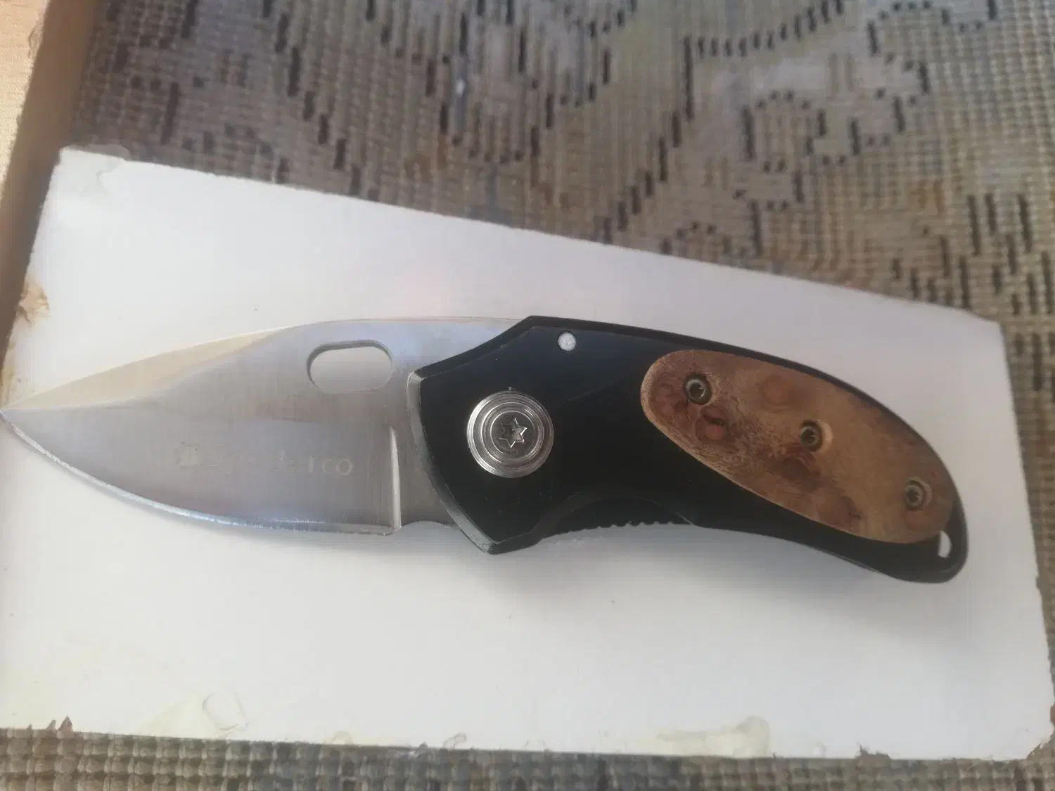 چاقو شکاری تاشو نو زیره قیمت 200 هزار ت|کوهنوردی و کمپینگ|شیراز, شهرک رضوان|دیوار