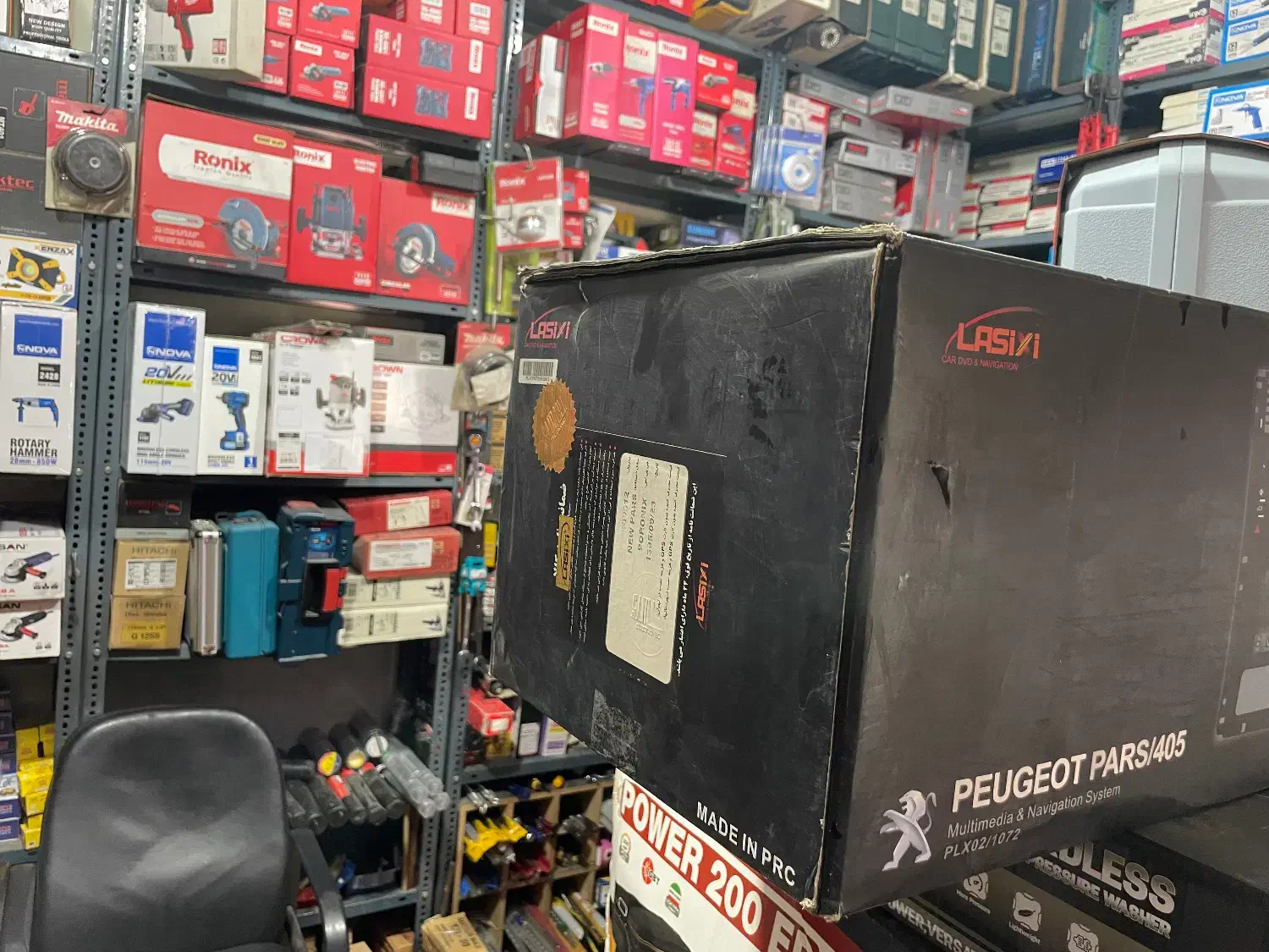 مانیتور بزرگ پژو پارس با رسیور دیجیتال|قطعات یدکی و لوازم جانبی|قائم‌شهر, |دیوار