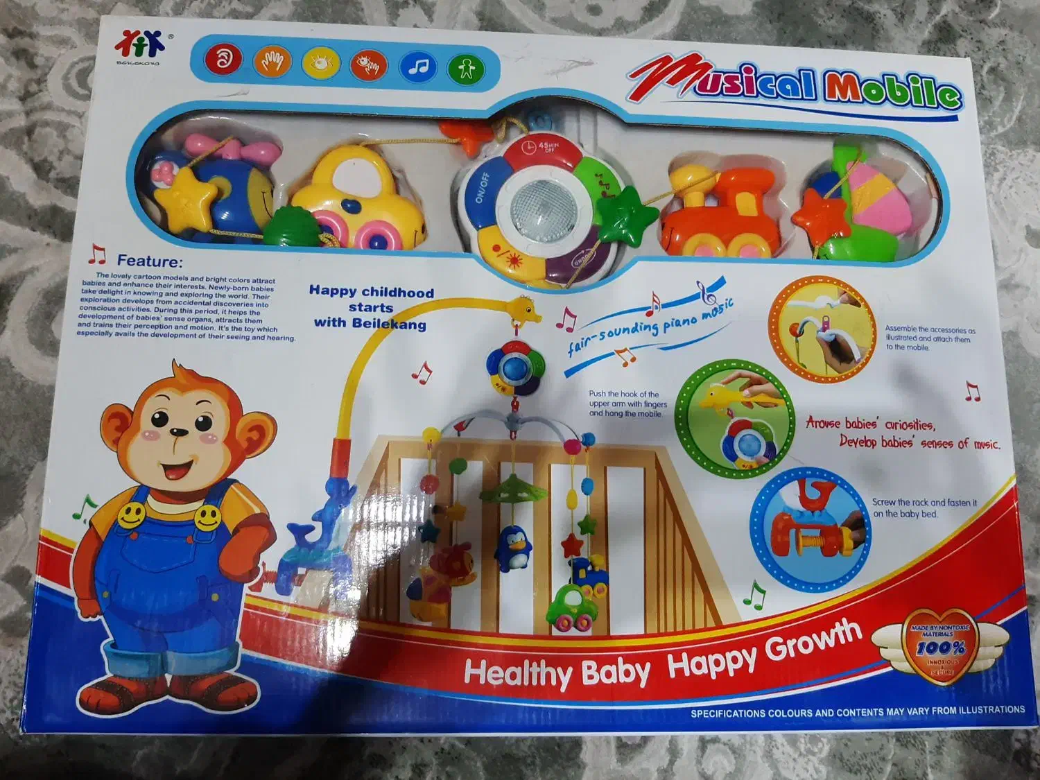 آویزتخت موزیکال|اسباب و اثاث بچه|تهران, مینای جنوبی|دیوار