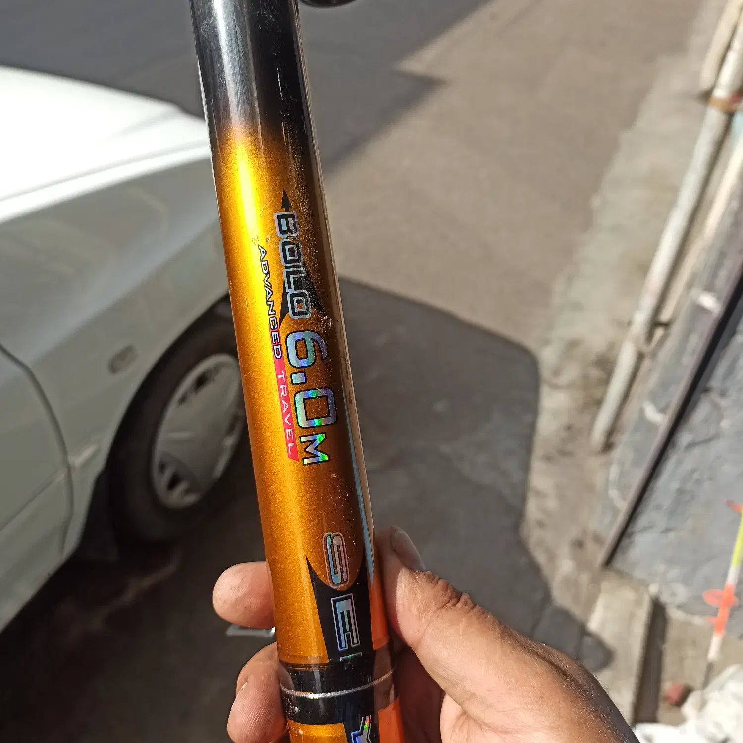 چوب ماهیگیری 6متری باچرخ بایترانر|ماهیگیری|رشت, بوسار|دیوار