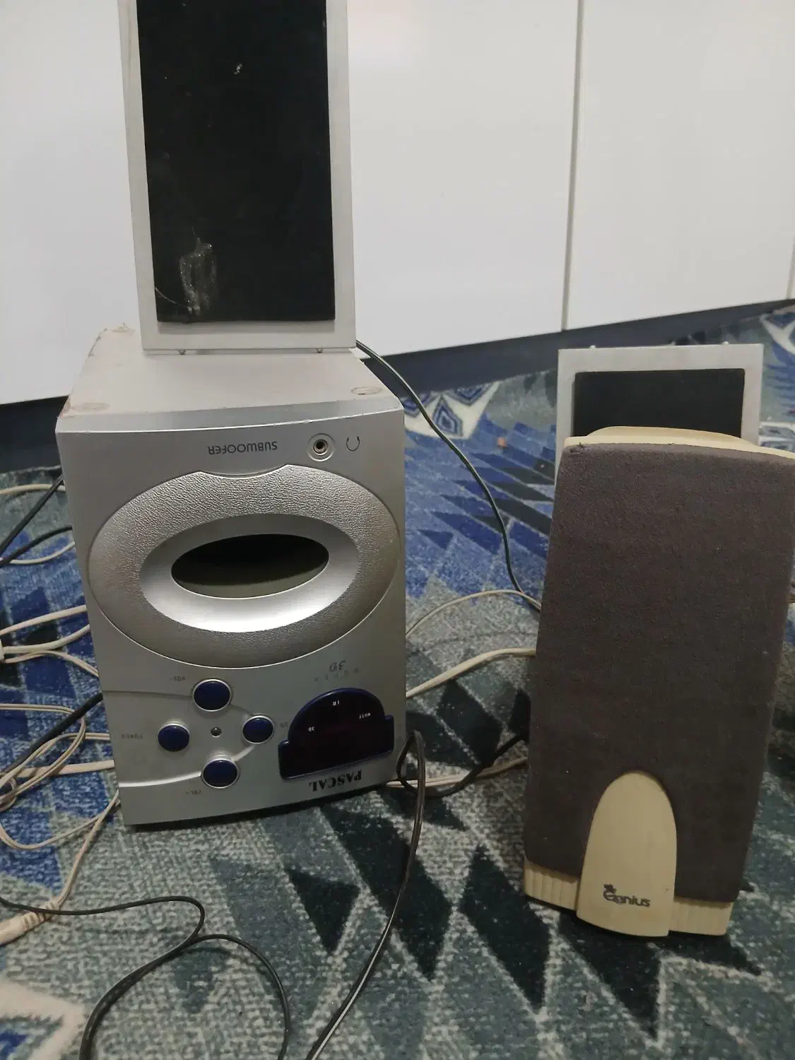 فروش مقداری سیدی باند و اسبیکر|سیستم صوتی خانگی|خرم‌آباد, |دیوار