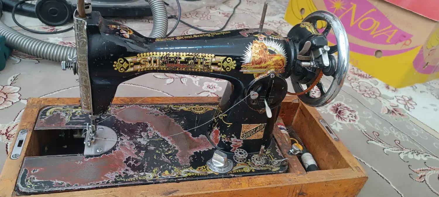 چرخ خیاطی قدیمی|کلکسیون اشیاء عتیقه|مشهد, مشکینی (شهرک غرب)|دیوار