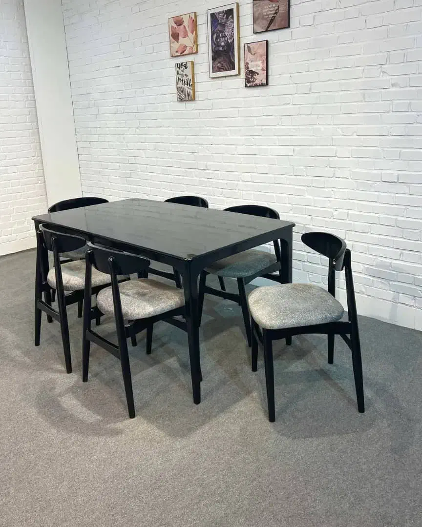 میز غذاخوری با بهترین چوب تولید اقای انصاری|میز و صندلی غذاخوری|یاسوج, |دیوار