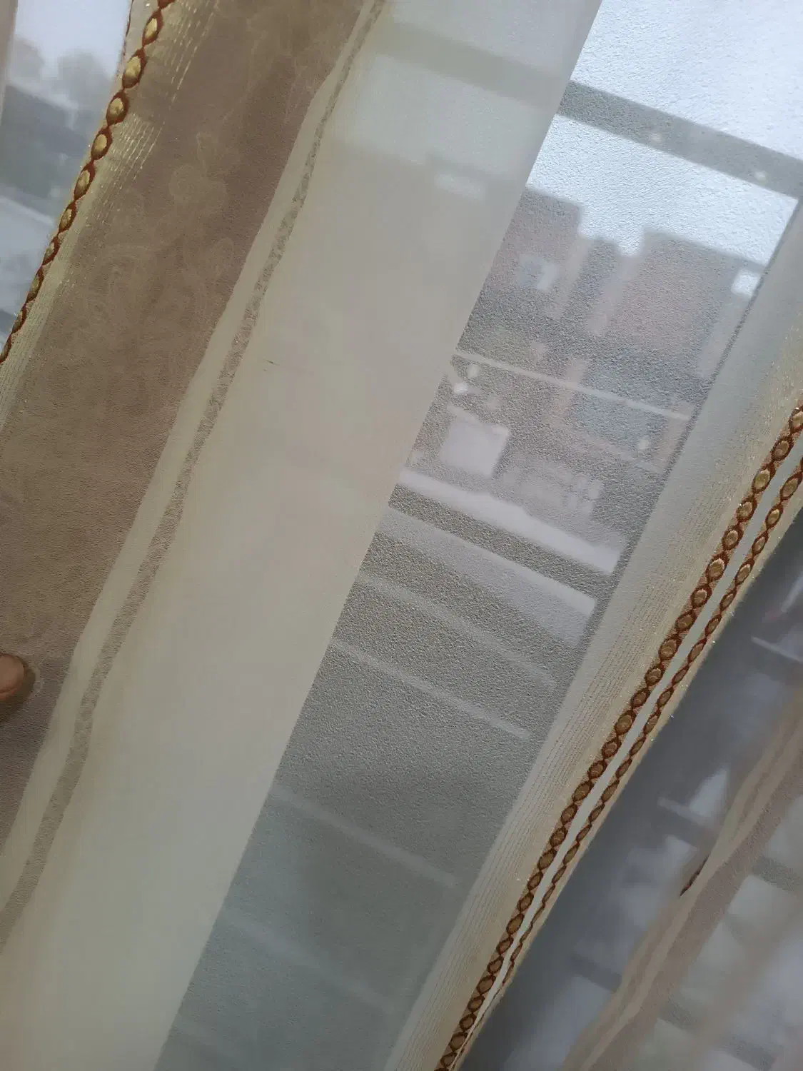 پرده حریر شاین دار|پرده، رانر، رومیزی|چمستان, |دیوار