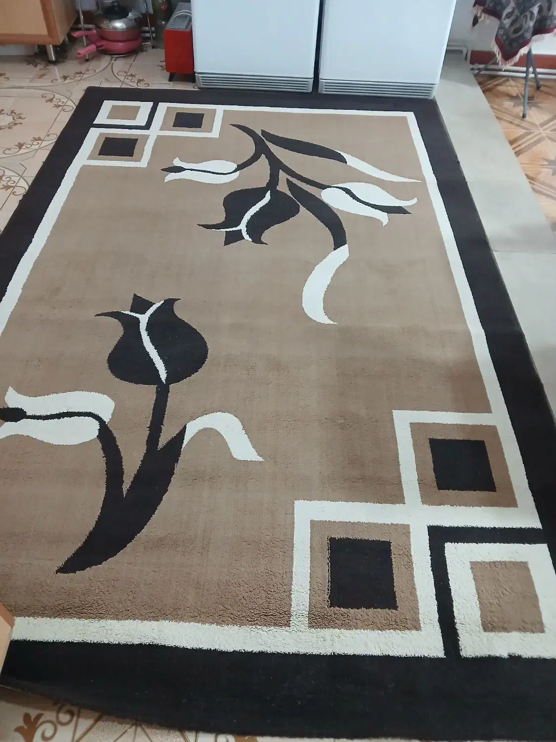 کلیم  زیبا وسالم در حد نو|گلیم، جاجیم، گبه|کوهدشت, |دیوار