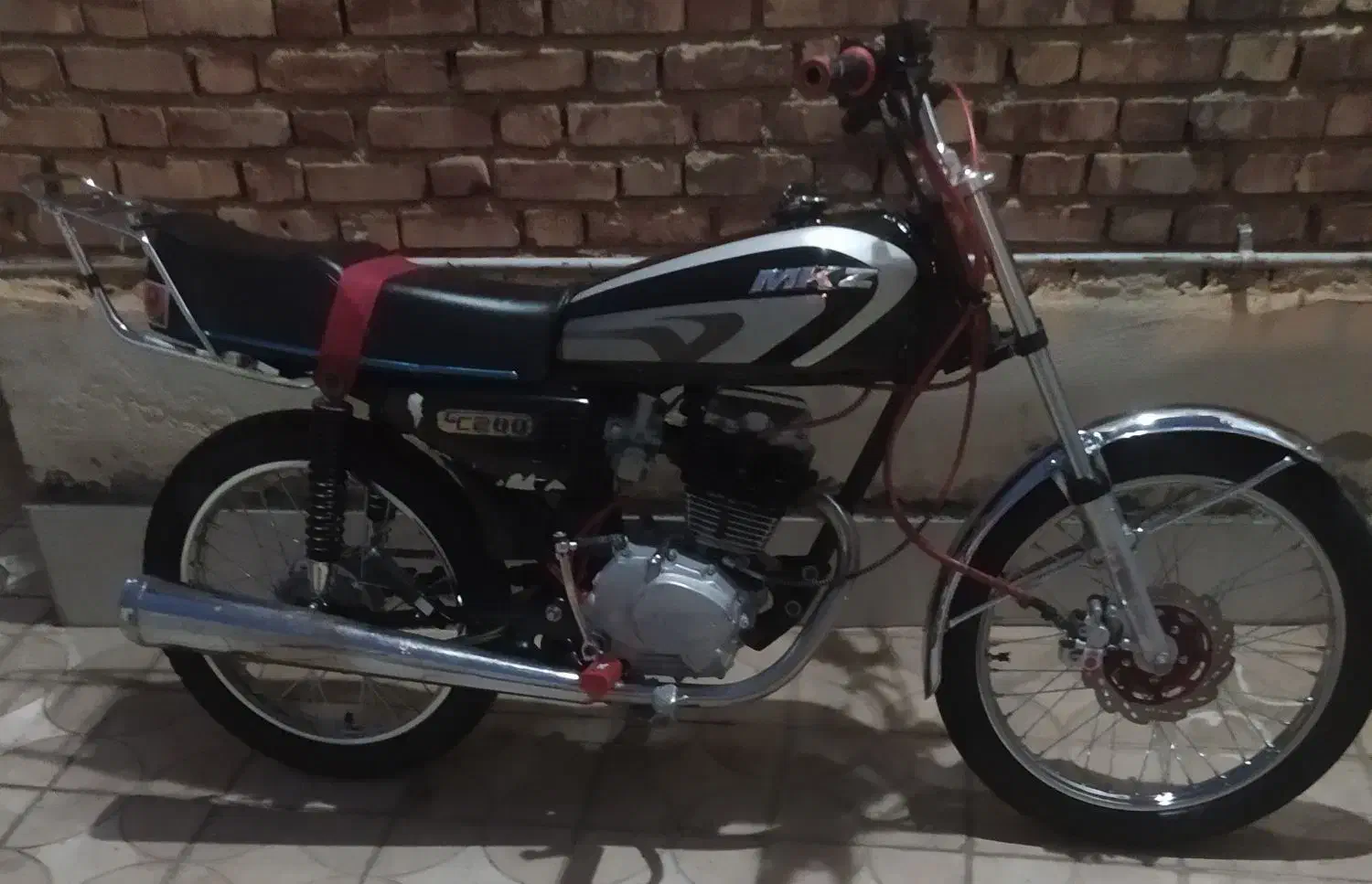 موتور 200 فول مزایده|موتورسیکلت|پیرانشهر, |دیوار