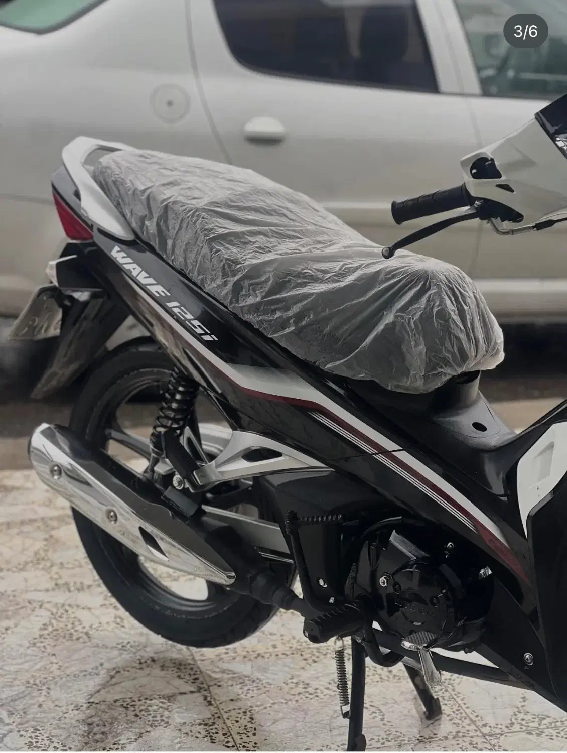 بهرو ۱۲۵|موتورسیکلت|لشت نشا, |دیوار