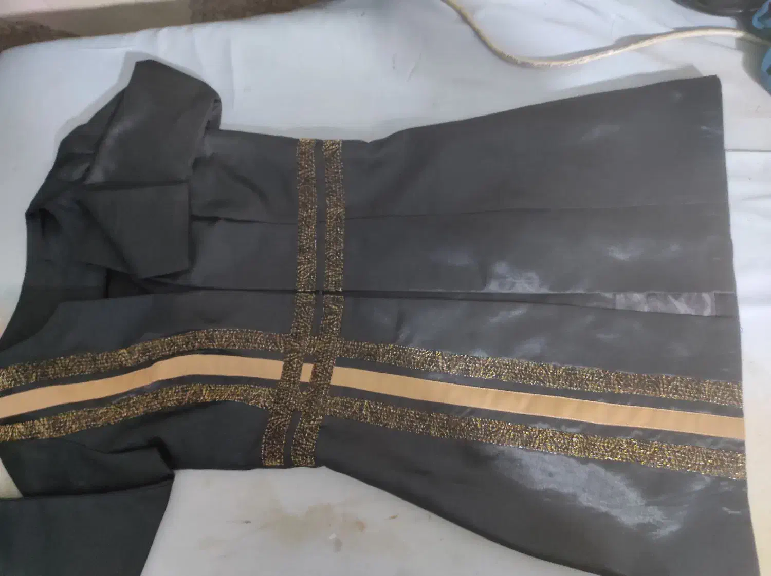 مانتومشکی شیک مجلسی سایز36/38قیمت 150|لباس|ورامین, ورامین|دیوار