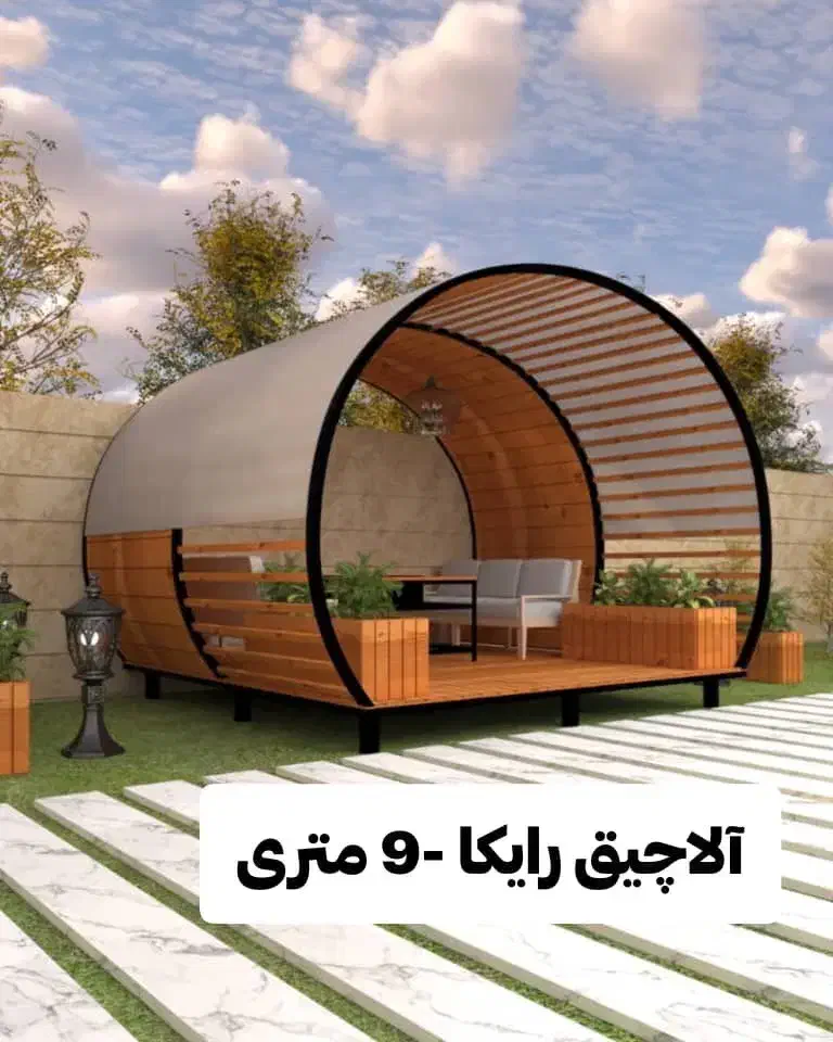 آلاچیق چوبی اماده|مصالح و تجهیزات ساختمان|سیرجان, |دیوار