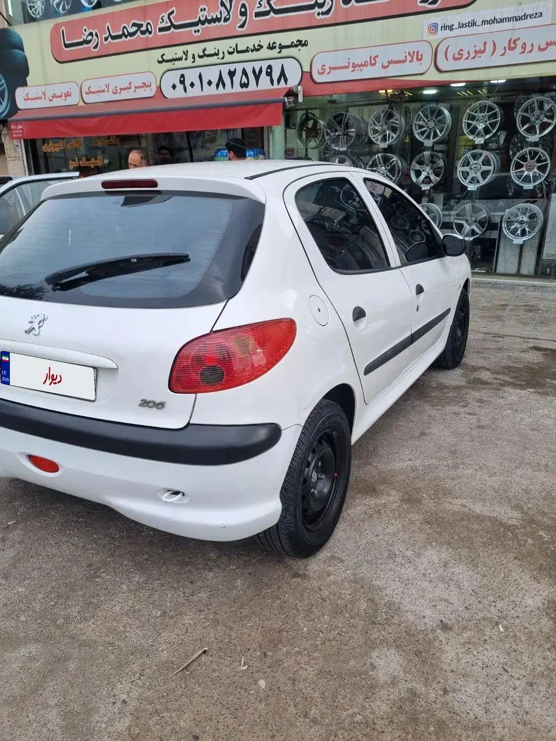 206 تیپ 5|خودرو سواری و وانت|رشت, رشتیان|دیوار