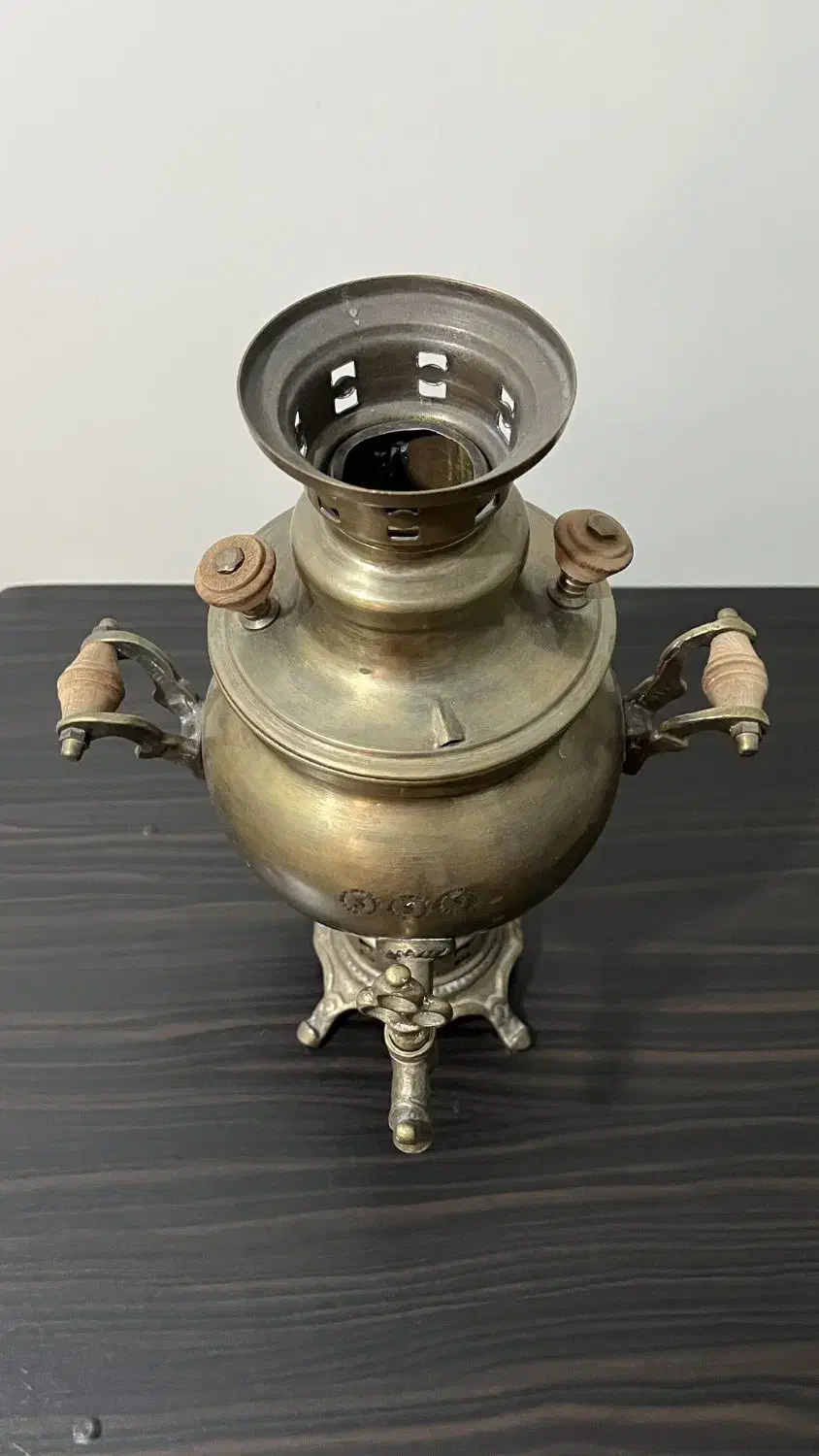 سماور برنجی کوچک|کلکسیون اشیاء عتیقه|تهران, ائمه اطهار|دیوار