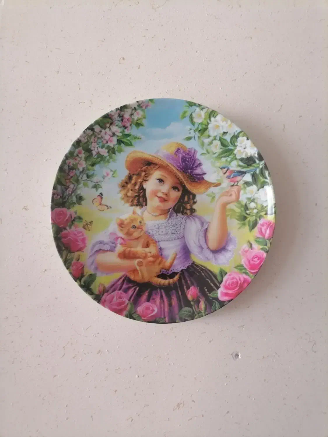 بشقاب دیوار کوب|صنایع دستی و سایر لوازم تزئینی|مشکین‌دشت, |دیوار