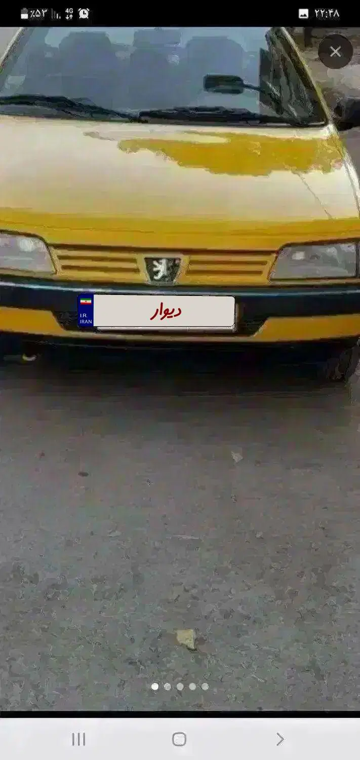تاکسی گردشی پژو ۴۰۵ مدل ۹۵ دوگانه سوز کارمتدی|خودرو سواری و وانت|کرمانشاه, |دیوار