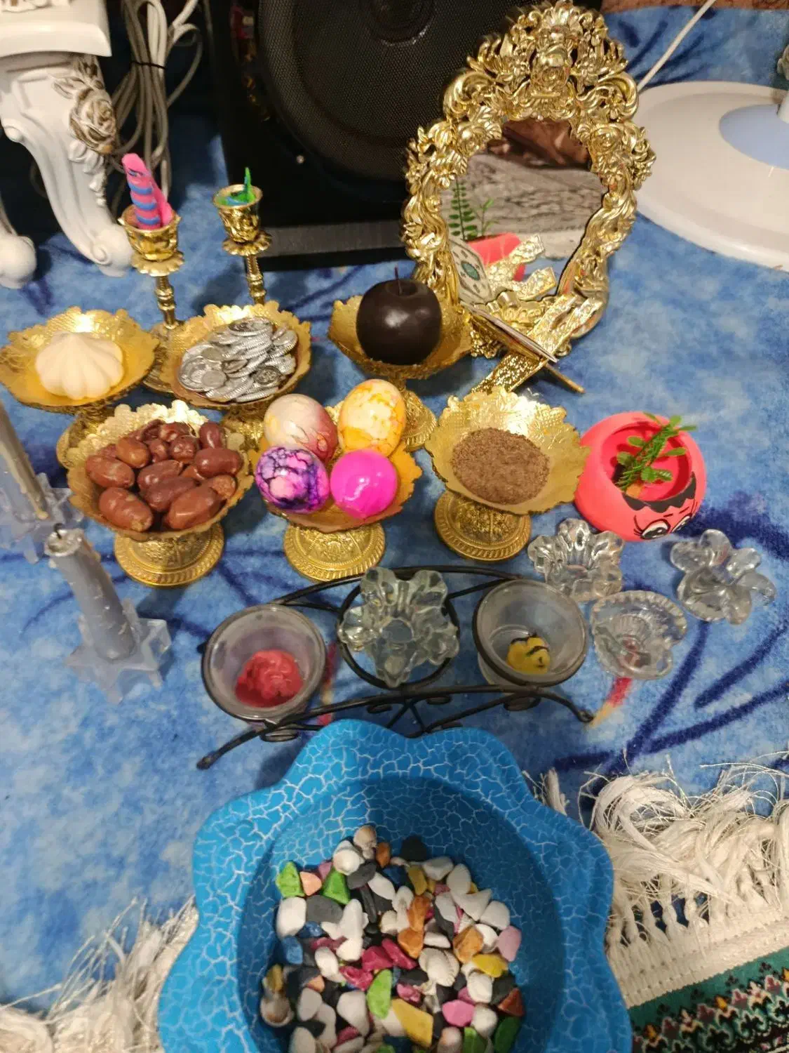 هفت سین کامل باحوض|صنایع دستی و سایر لوازم تزئینی|پاکدشت, پاکدشت (مامازند)|دیوار