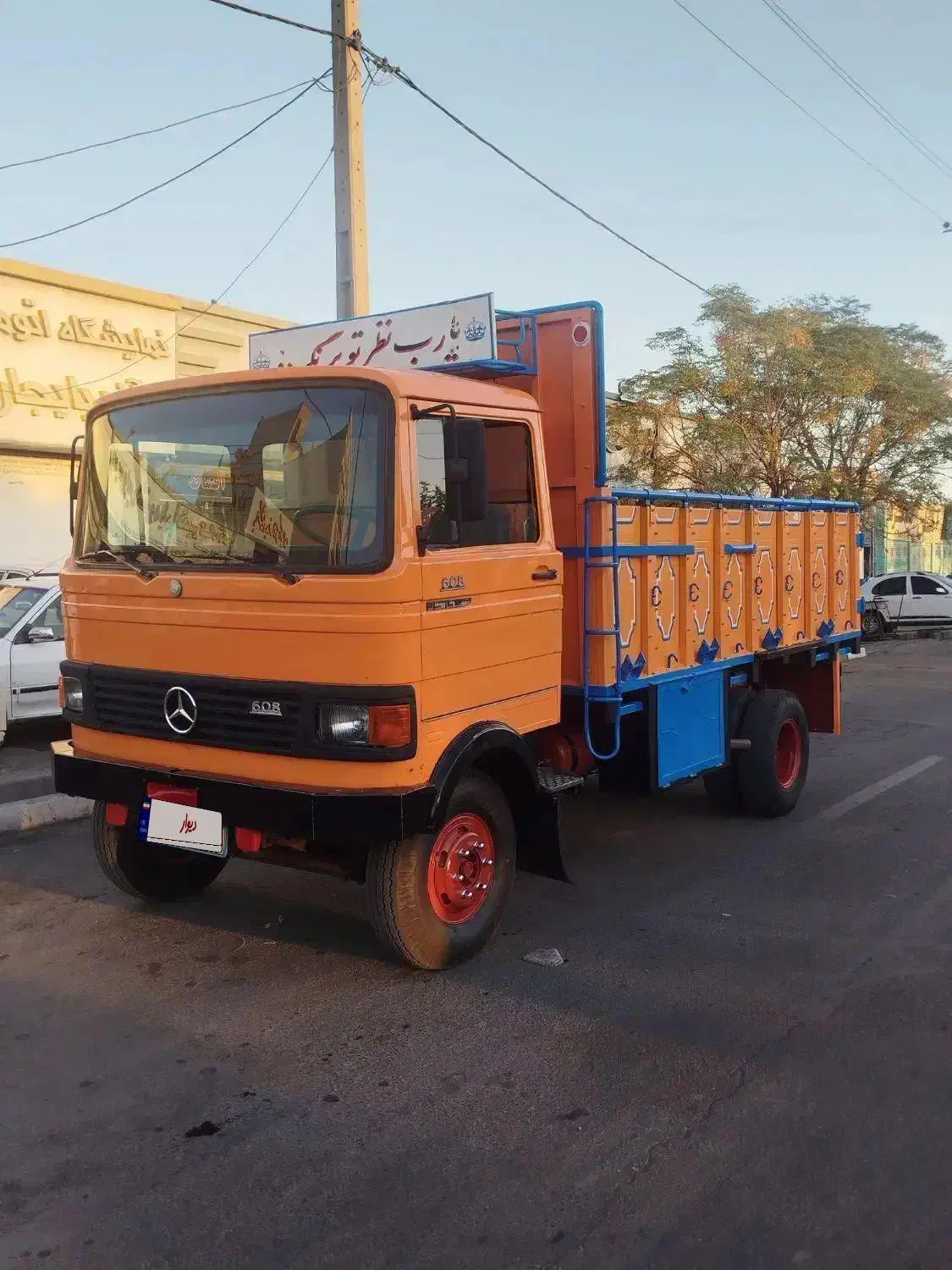 خاور 608 مدل 83 کم کار درحد|خودرو سنگین|قرچک, مهدیه|دیوار