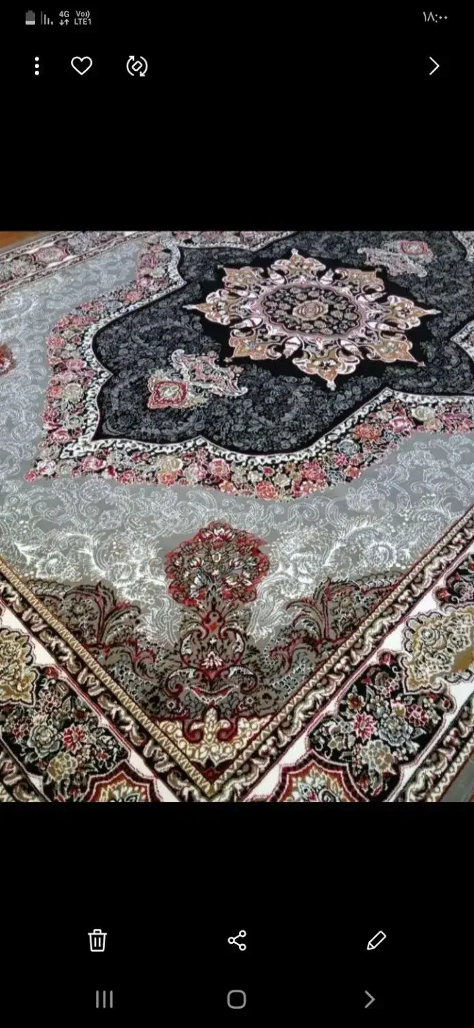 ۶تخته فرش ۱۲ متری و۶تخته ۹متری نو مخصوص جهیزیه|فرش|بروجرد, |دیوار