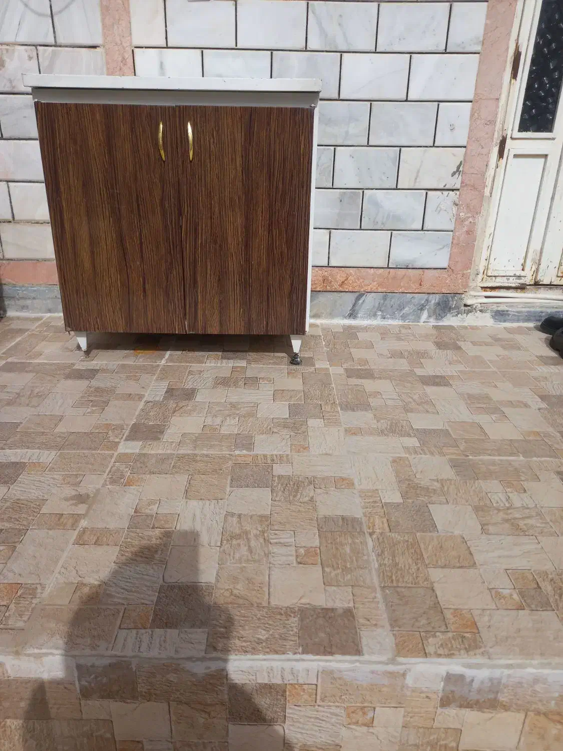 کابینت در حد نو|آب‌چکان و نظم‌دهنده ظروف|پلدختر, |دیوار