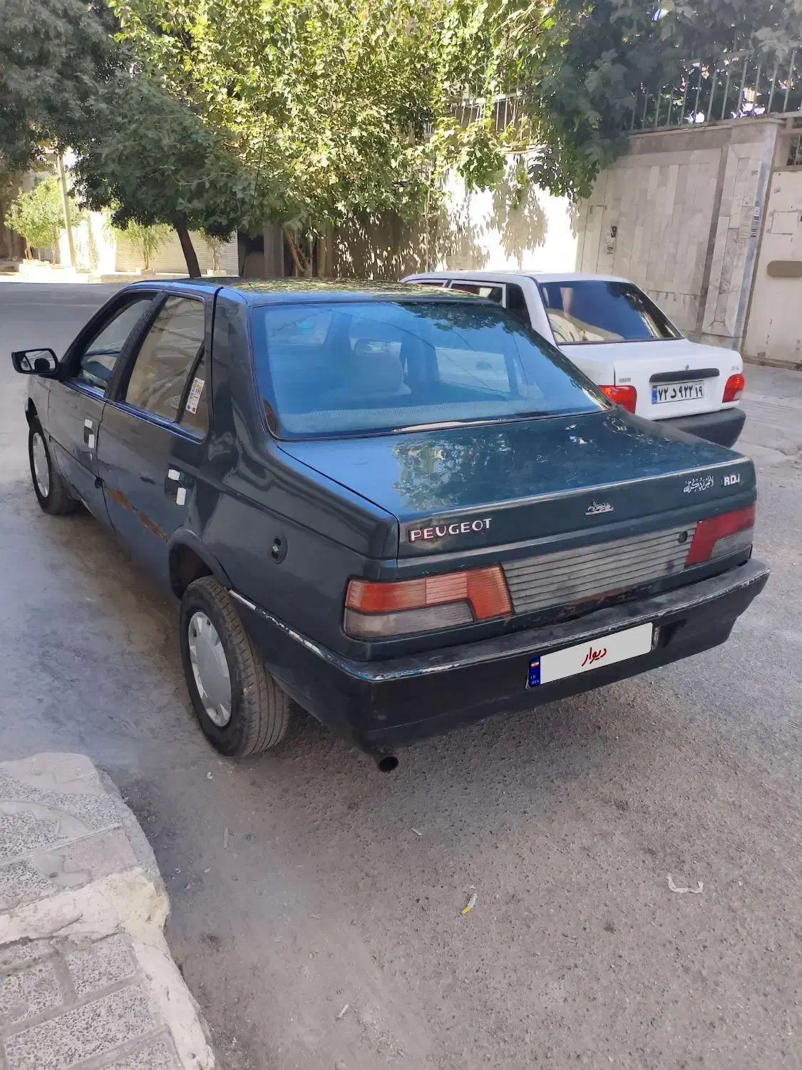 پژو آردی مدل 84 دوگانه سوز|خودرو سواری و وانت|کرمانشاه, |دیوار