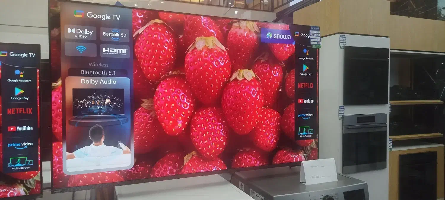 تلویزیون ۶۵اینچ|تلویزیون و پروژکتور|بیجار, |دیوار